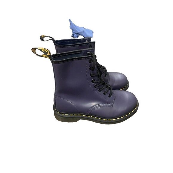 Dr. Martens doc 1460 SMOOTH LEATHER LACE UP BOOTS M5 W6 doc martens - Picture 6 of 11